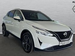 White Used 2022 Nissan Qashqai Tekna SUV | £17,181 (Fair price)