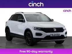 White Used 2021 VW T-Roc Black Edition SUV | £19,299 (Fair price)