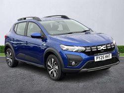 Blue New 2025 Dacia Sandero Expression Hatchback | £15,199 (Expensive)