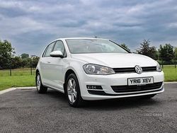 White Used 2016 VW Golf VII Match Hatchback | £9,995 (Fair price)