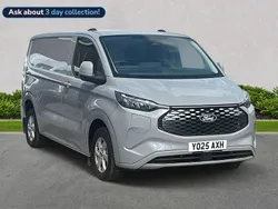Black New 2025 Ford E-Transit Limited Van | £27,000