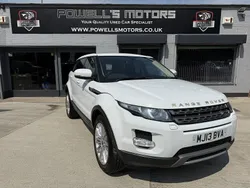 White Used 2013 Land Rover Range Rover evoque Pure SUV | £8,495 (Fair price)