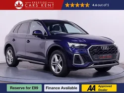 Blue Used 2021 Audi Q5 S-Line SUV | £27,575 (Good price)