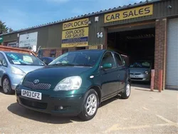 Green Used 2003 Toyota Yaris Hatchback | £1,695 (A bit pricey)