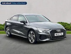 Grey Used 2022 Audi A3 Advanced Sedan | £24,515 (Expensive)