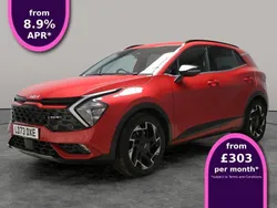 Red Used 2023 Kia Sportage GT-Line SUV | £22,240 (Good price)