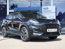 Black Used 2022 Ford Puma ST-Line Hatchback | £15,196 (Fair price)