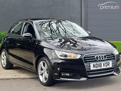 Black Used 2018 Audi A1 Sportback Sport Hatchback | £12,899 (Fair price)