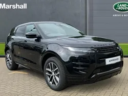 Metallic santorini black Used 2024 Land Rover Range Rover evoque SE Dynamic Hatchback | £33,703 (Fair price)