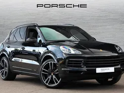 Black Used 2023 Porsche Cayenne Platinum Edition SUV | £64,490 (Fair price)