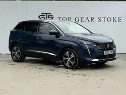 Blue Used 2020 Peugeot 3008 Allure SUV | £14,195 (Fair price)