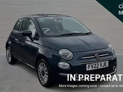 Blue Used 2022 Fiat 500 Dolcevita Hatchback | £9,821 (Fair price)