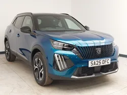 Blue New 2025 Peugeot 2008 GTi SUV | £25,998 (Expensive)