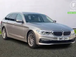 Silver Used 2017 BMW 540 Comfort Edition Estate | £25,299 (Good price)