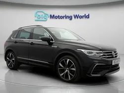 Black Used 2021 VW Tiguan R-line SUV | £23,900 (Fair price)