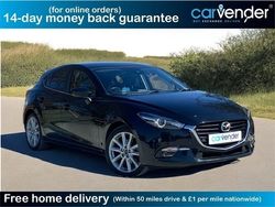 Black Used 2018 Mazda 3 Inclusive Hatchback | £11,442 (A bit pricey)