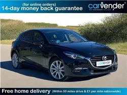 Black Used 2018 Mazda 3 Inclusive Hatchback | £11,442 (Fair price)