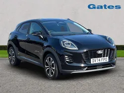 Black Used 2024 Ford Puma Titanium Hatchback | £20,199 (Expensive)