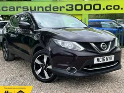 Black Used 2016 Nissan Qashqai N-TEC SUV | £7,775 (Good price)