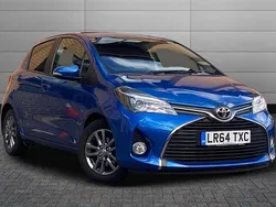 Blue Used 2014 Toyota Yaris Hatchback | £6,495 (Fair price)