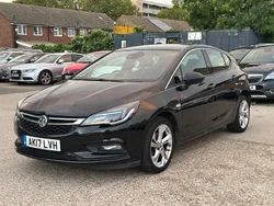 Black Used 2017 Vauxhall Astra SRi Hatchback | £8,990 (Fair price)