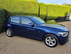 Blue Used 2014 BMW 116 Sport Line Hatchback | £8,449 (Fair price)