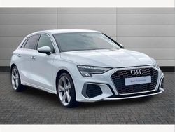 White Used 2022 Audi A3 S-Line Hatchback | £21,495 (Fair price)