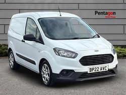 Solid frozen white Used 2022 Ford Transit Trend Van | £5,995