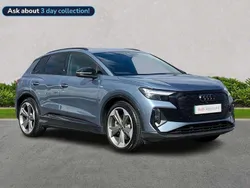 Blue Used 2024 Audi Q4 e-tron Black Edition SUV | £36,696