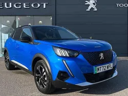 Blue Used 2022 Peugeot e-2008 GTi SUV | £14,395 (Fair price)