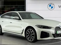 White Used 2023 BMW i4 M Sport Sedan | £33,655 (Fair price)