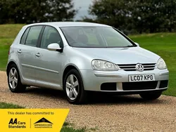 Silver Used 2007 VW Golf V Sport Hatchback | £1,995 (Fair price)