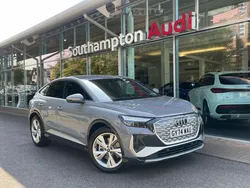 Grey New 2024 Audi Q4 Sportback e-tron S-Line SUV | £42,990 (Good price)