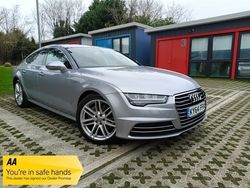Silver Used 2014 Audi A7 Sportback Design Hatchback | £9,990