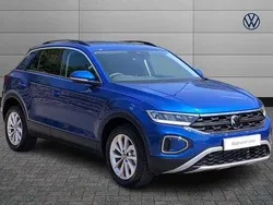Blue New 2025 VW T-Roc Match SUV | £25,297 (Fair price)