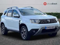 Solid alpine white Used 2019 Dacia Duster Prestige SUV | £9,198 (Fair price)