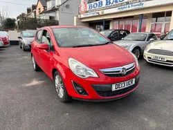 Red Used 2013 Vauxhall Corsa Hatchback | £2,995 (Fair price)
