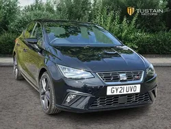Midnight black Used 2021 Seat Ibiza FR Sport Hatchback | £14,299 (Fair price)
