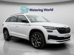 White Used 2022 Skoda Kodiaq SportLine SUV | £27,000 (Fair price)