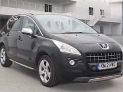 Black Used 2012 Peugeot 3008 Hatchback | £3,500 (Fair price)