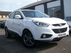 White Used 2015 Hyundai ix35 SE SUV | £5,995 (Fair price)