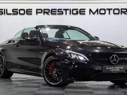 Black Used 2018 Mercedes C63S AMG Premium Cabriolet | £33,995 (Good price)