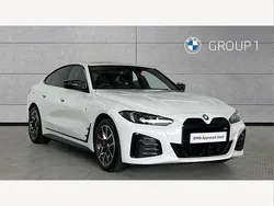 White Used 2025 BMW i4 Shadowline Sedan | £46,990 (Fair price)