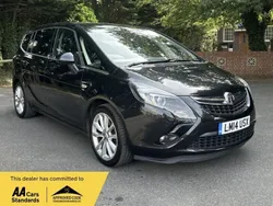 Black Used 2014 Vauxhall Zafira Tourer Elite MPV | £4,695 (Fair price)