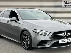 Grey Used 2021 Mercedes A35 AMG Executive Hatchback | £25,006 (Fair price)