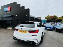 White Used 2021 BMW 330e M Sport Estate | £21,491 (Fair price)