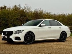 White Used 2017 Mercedes E220 AMG line Sedan | £20,989 (Fair price)