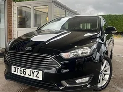 Black Used 2017 Ford Focus Titanium Hatchback | £8,295 (Fair price)