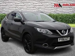 Black Used 2016 Nissan Qashqai Black Edition SUV | £7,000 (Fair price)