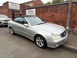Silver Used 2004 Mercedes CLK200 Avantgarde Cabriolet | £1,995 (A bit pricey)